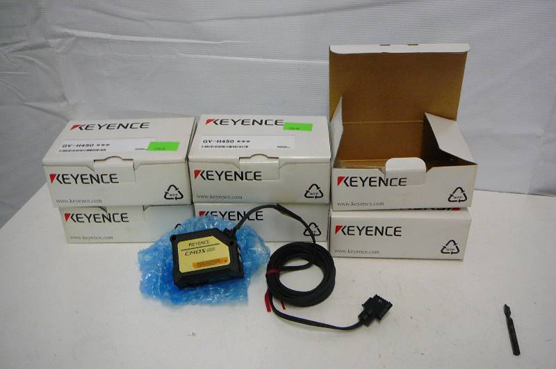 Keyence GV-H450 Laser Sensor 6 Count