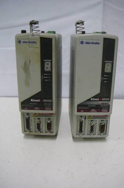 A-B Kinetix 6000 Power Supply  Servo Drive 2 Count