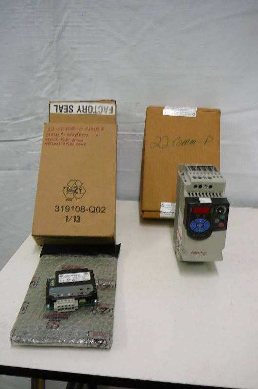 Allen Bradly Pwer Flex 4m   Allen Bradly Boards 20-comm-d 3 count   20-Comm-p 1 count