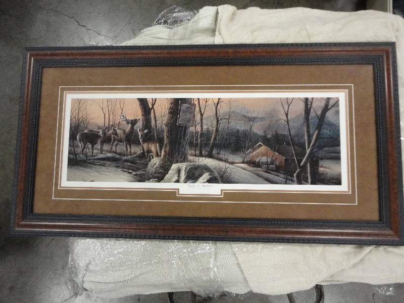 Framed Terry Redlin Print