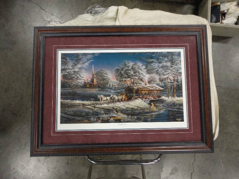 Framed Terry Redlin Print