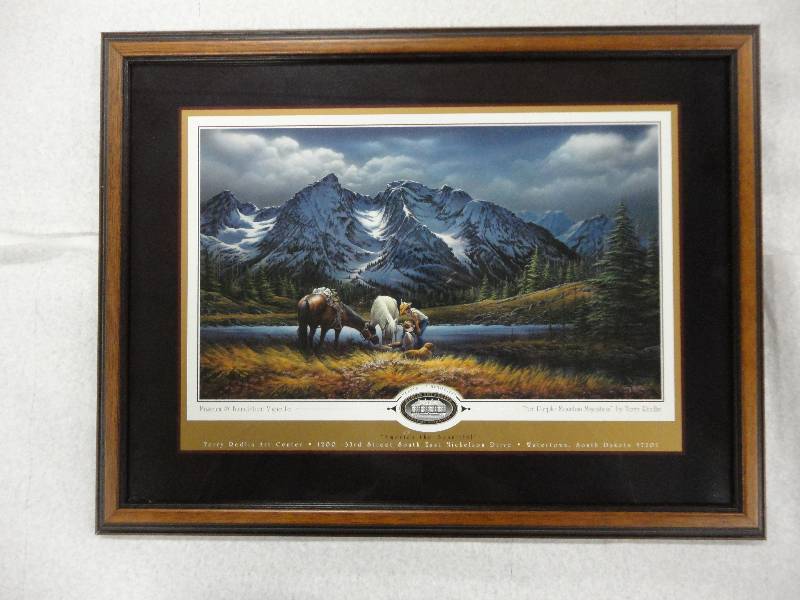 Framed Terry Redlin Print