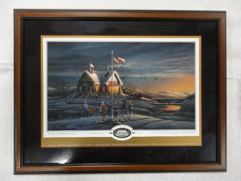 Framed Terry Redlin Print