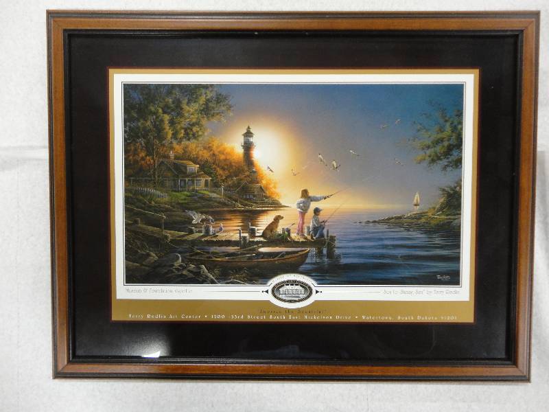 Framed Terry Redlin Print
