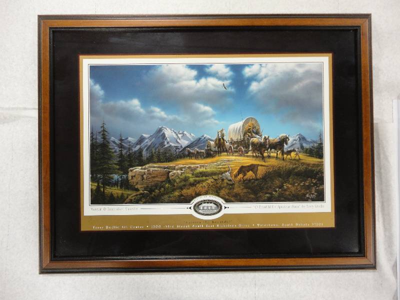 Framed Terry Redlin Print