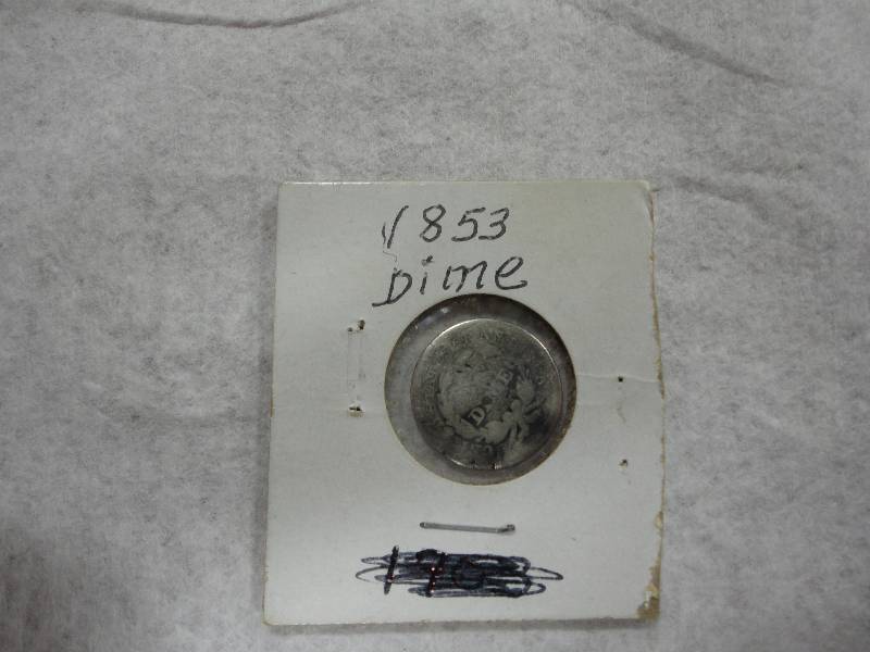 1853 seated liberty dime