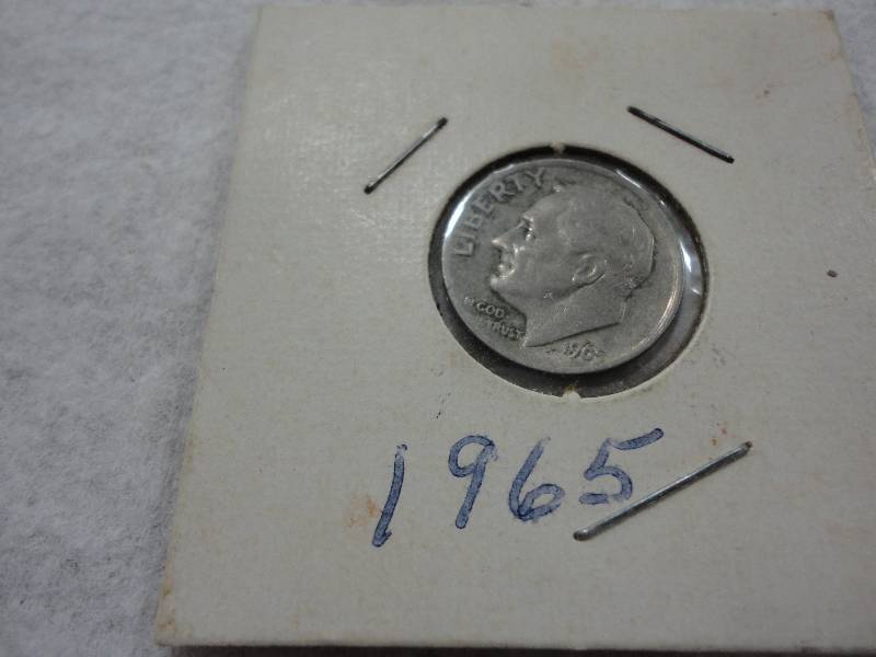 1965 Roosevelt dime