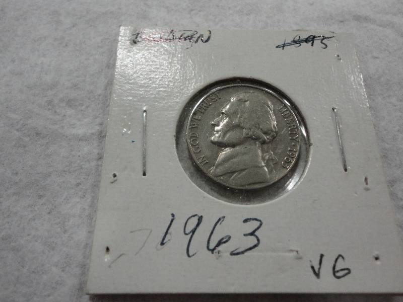 1963 Jefferson Nickel