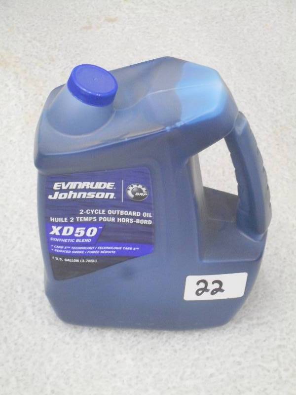 New 1-Gallon Jug Of JohnsonEvinrud...