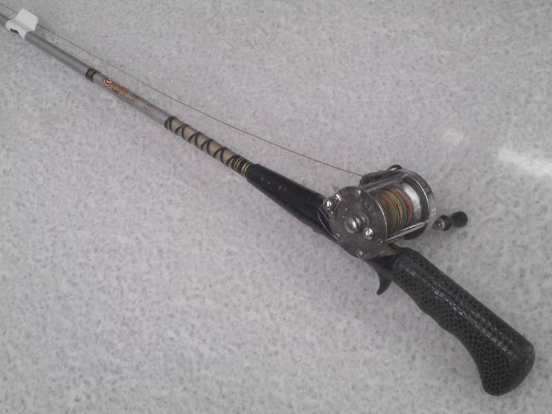 Vintage Garcia S-629 Fishing Rod Wi...