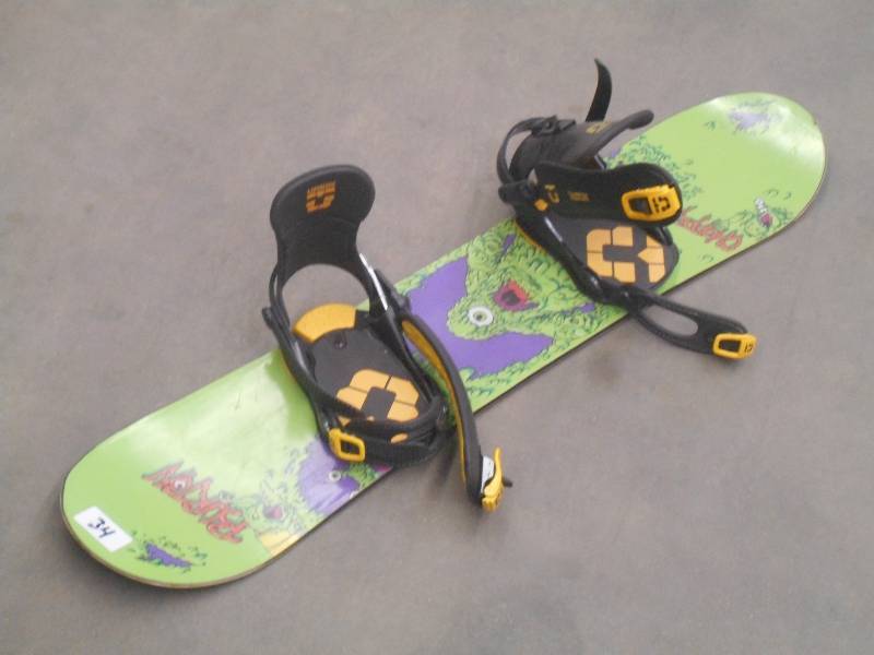 Burton Chopper-110 Kids Snowboard W...