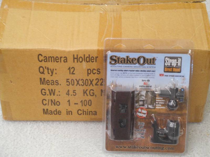 New Case Of (12) Stake-Out Strap-It...
