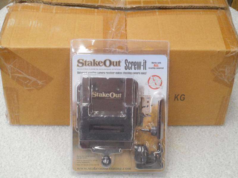 New Case Of (12) Stake-Out Screw-It...