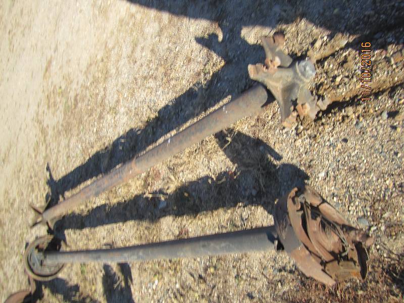 Pair of axels, 8 foot span...