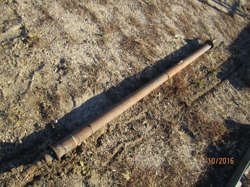 7 foot single axel...