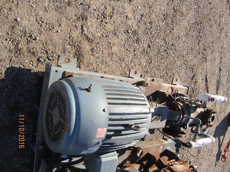 40 hp 3 phase motor with attachment...