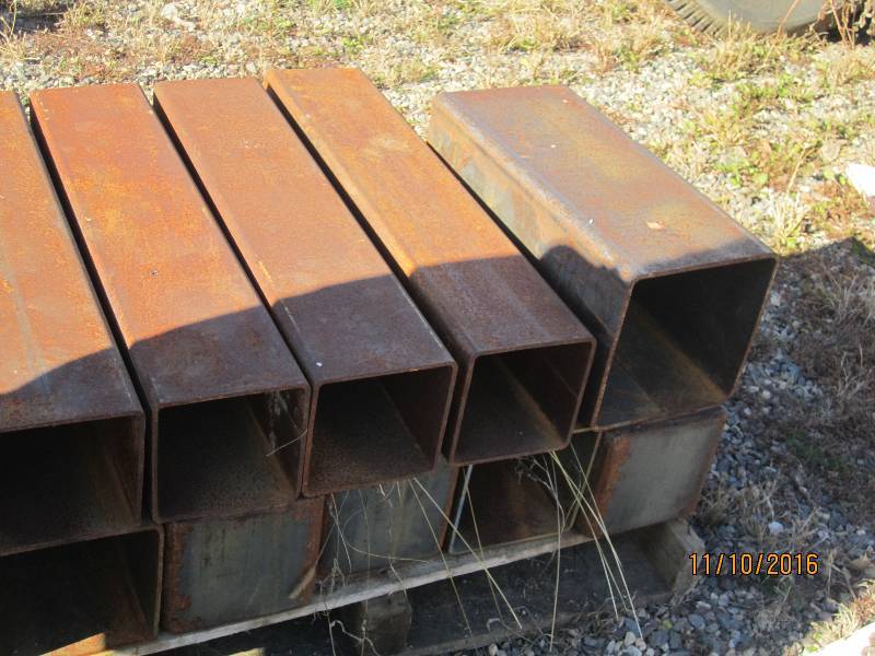 Lot of 7 x 7 square tubing and one...