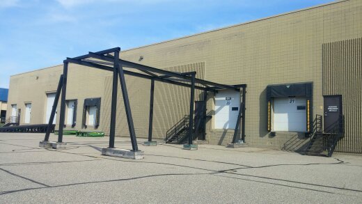 Free standing 2 ton crane system wi...