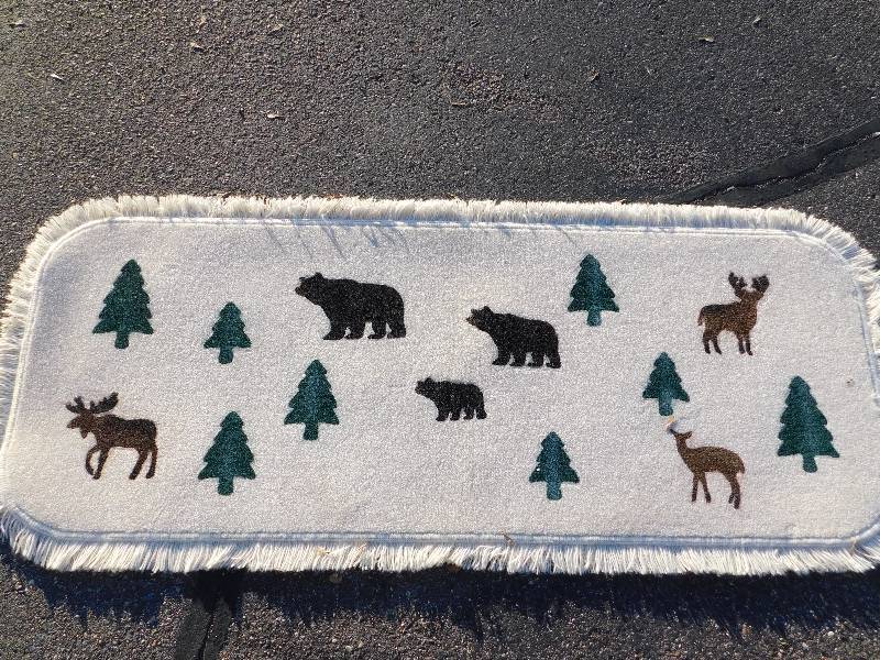 2x6 Hand Painted Runner