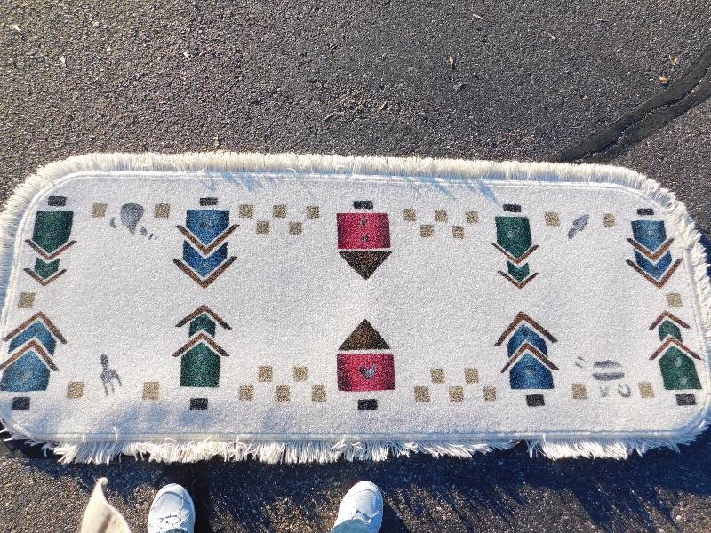 2x6 Hand Painted Runner