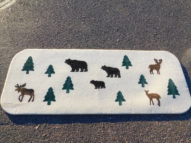 2x6 Hand Painted Runner