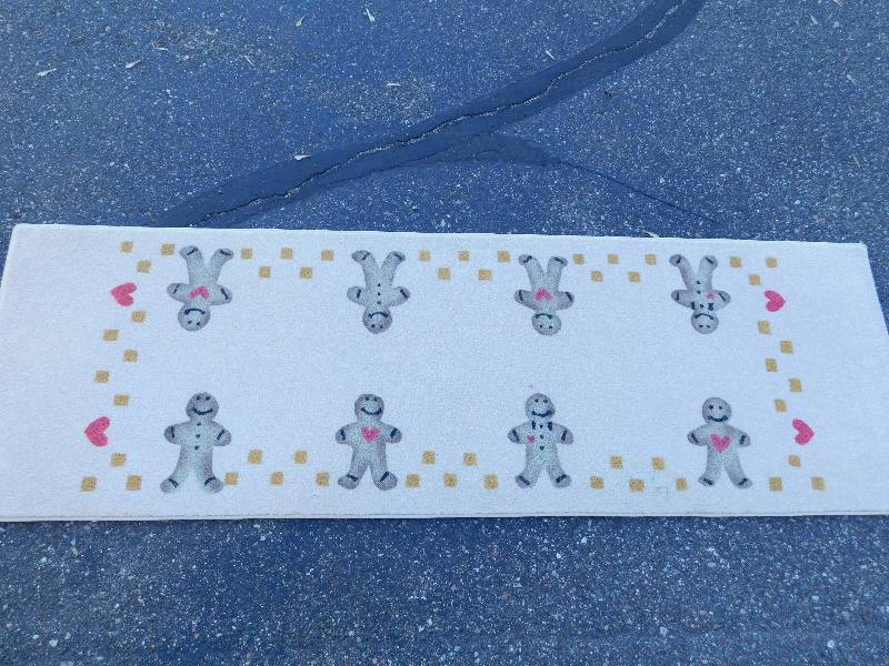 2x6 Hand Painted Runner