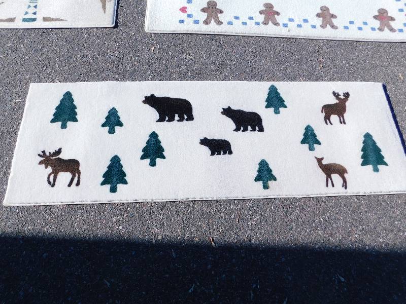2x6 Hand Painted Runner