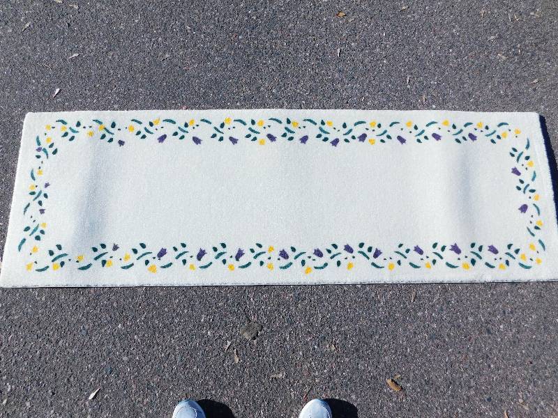 2x6 Hand Painted Runner