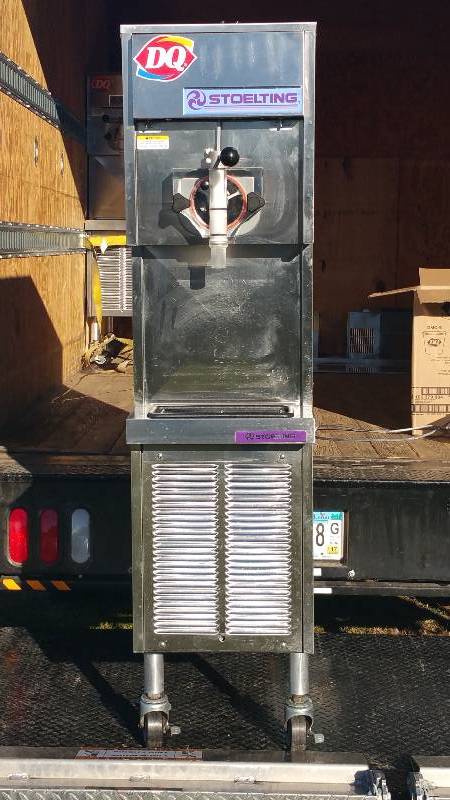 lot 1 image: Stoelting Single Barrel Soft Serve Ice Cream Machine  Stoelting Mix Pump