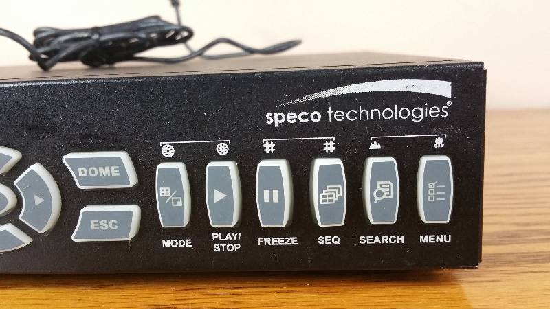 lot 10 image: Speco Technologies DVD Security System  Recorder
