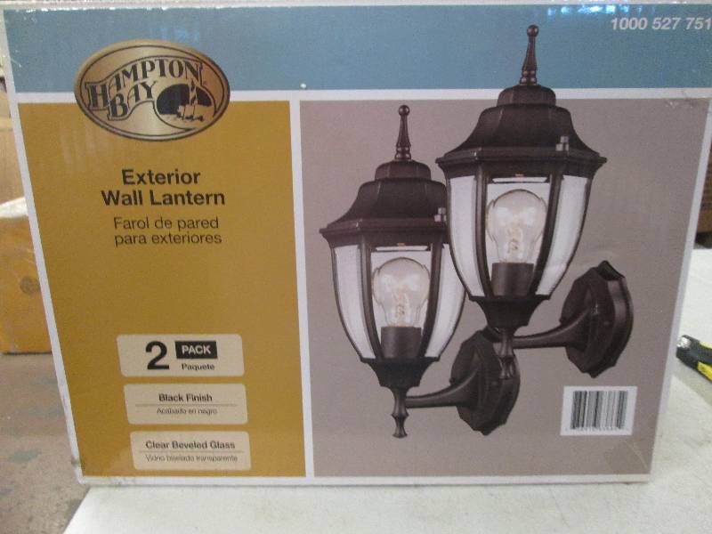 lot 212 image: Hampton Bay exterior wall lantren o...