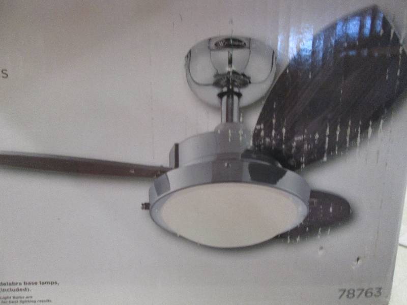 lot 260 image: Westinghouse 30 inch ceiling fan we...