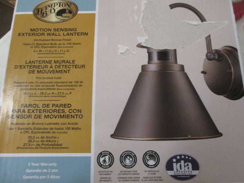 lot 263 image: hampton bay motion sensing exterior...