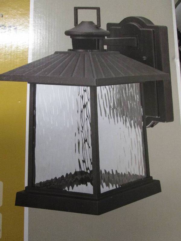 lot 266 image: hampton bay exterior wall latern LE...