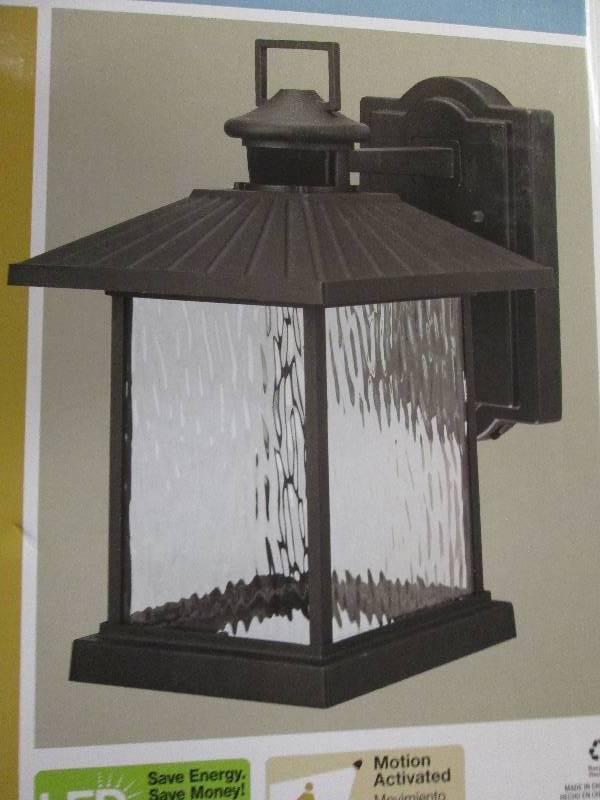 lot 267 image: hampton bay exterior wall latern LE...
