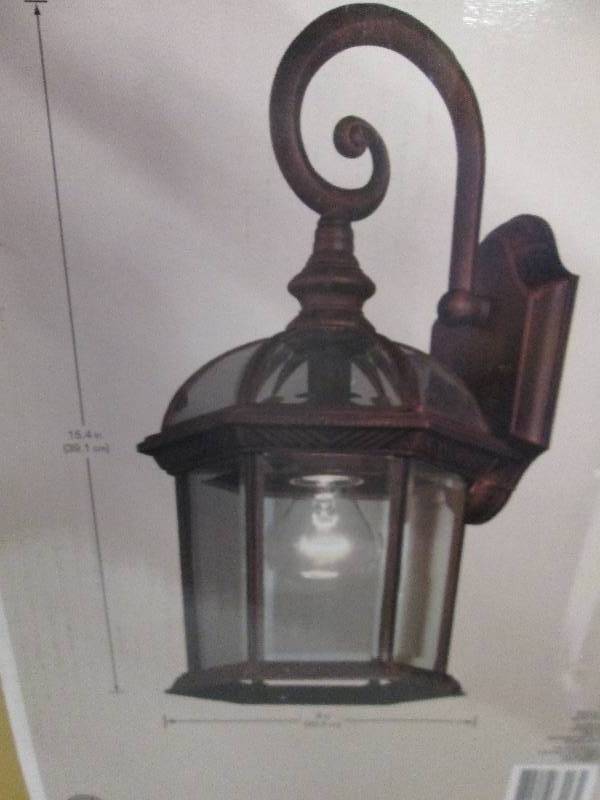 lot 268 image: hampton bay exterior wall latern 2 ...
