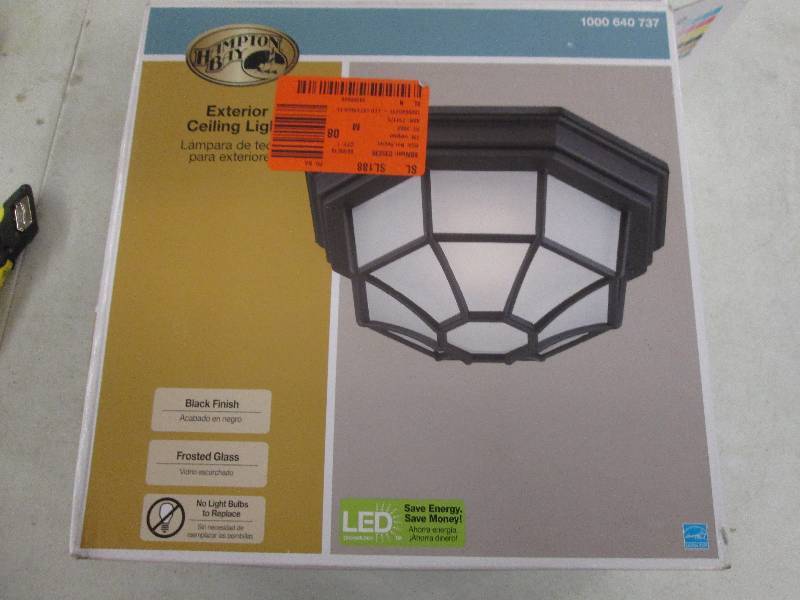 lot 21 image: hampton bay exterior ceiling light ...