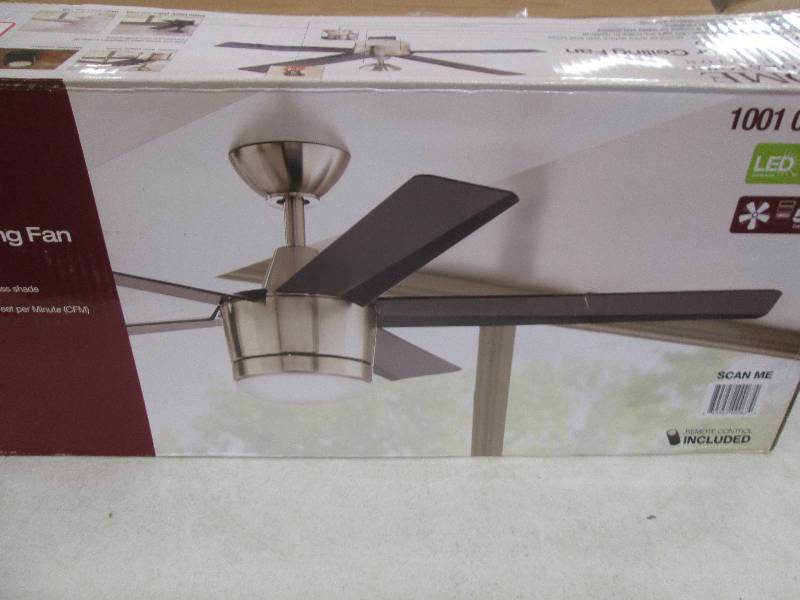 lot 27 image: 52 inch indoor ceiling fan merwry  ...