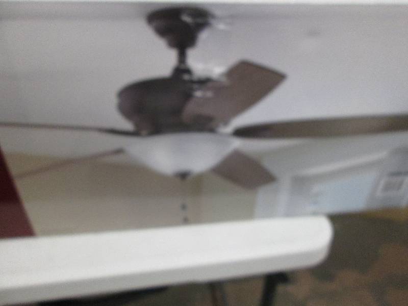 lot 29 image: 60 in ceiling fan Trafton  open box...