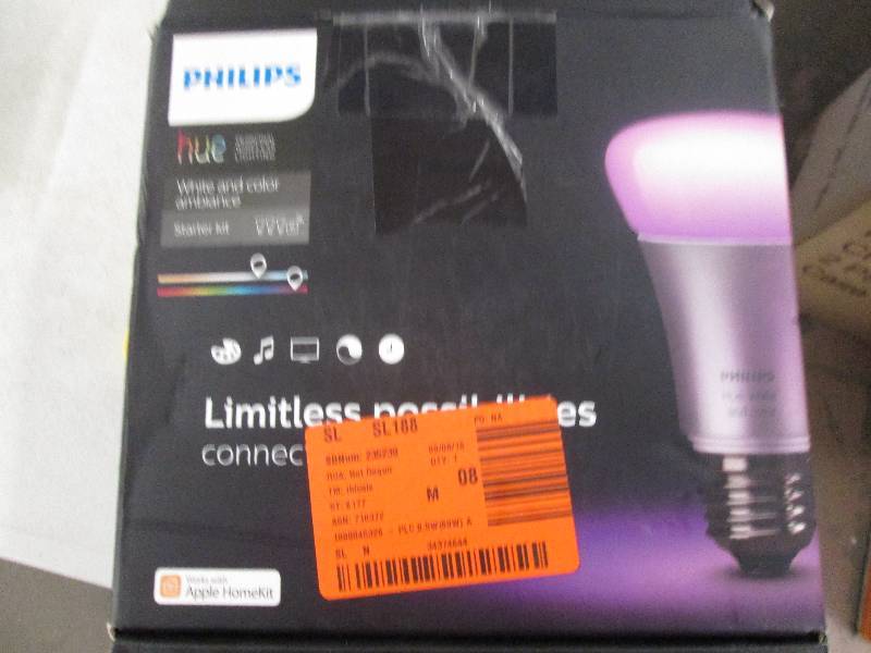 lot 33 image: philips hue white and color ambianc...