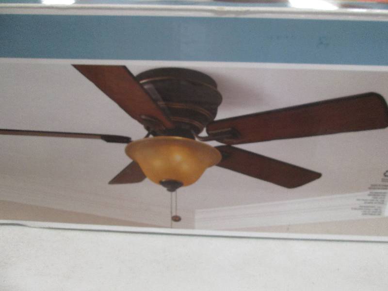 lot 57 image: 44  small  room ceiling fan tarnis...
