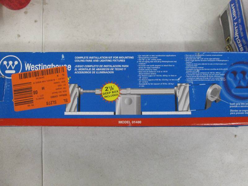 lot 68 image: westinghouse saf-t-brace for a ceil...