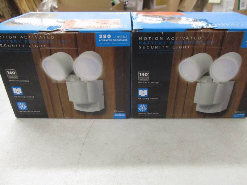 lot 106 image: 2 motion activated battery powered ...