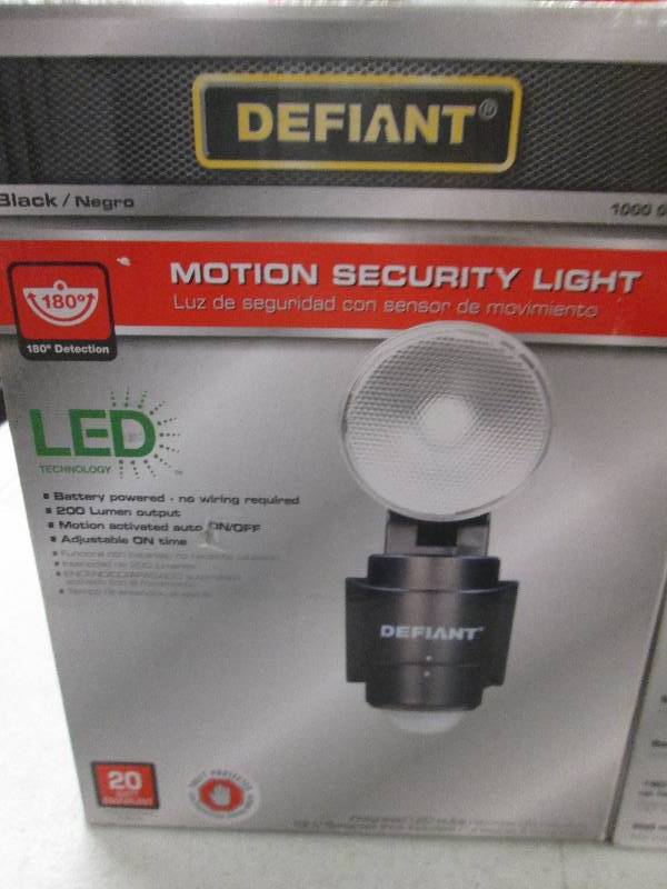2 battery powered Defiant motion se... | Lighting ...
