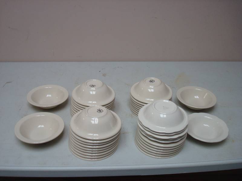 lot 25 image: Lot Of Restaurant Bowls, Used, May Show Wear