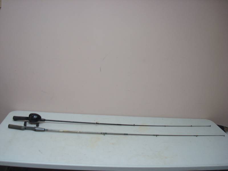 lot 70 image: Pair Of Zebco Fishing Poles, And One Reel
