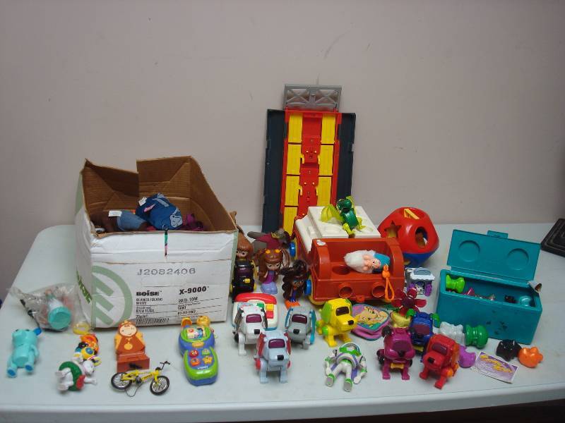 lot 107 image: Box With Some Toys