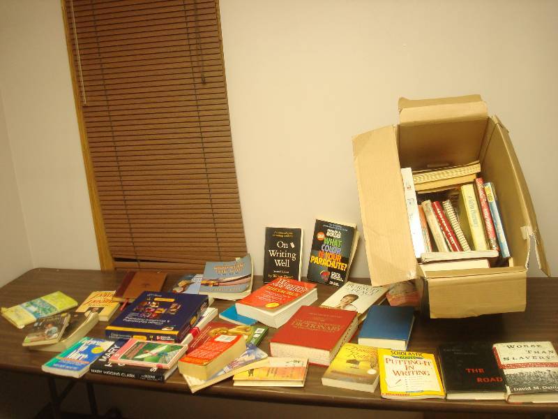 lot 115 image: Box Filled With Books