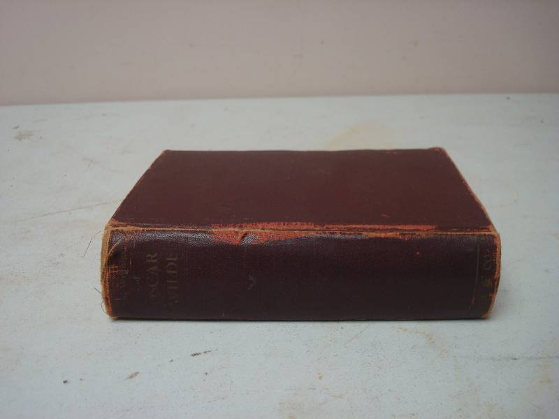 lot 120 image: Vintage Oscar Wilde Book, Shows Wear