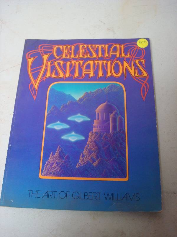 lot 122 image: Celestial Visitations The Art Of Gilbert Williams Book, Some Wear